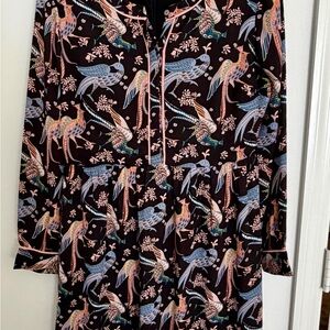 LOFT Multicolor Patterned Dress